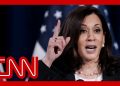 ‘He was scared’: Kamala Harris slams Trump’s Covid-19 response